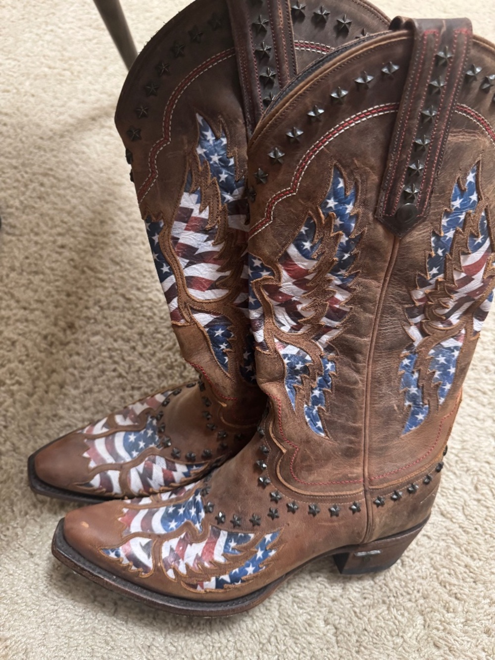 Lane Cowboy Boots- never worn!
